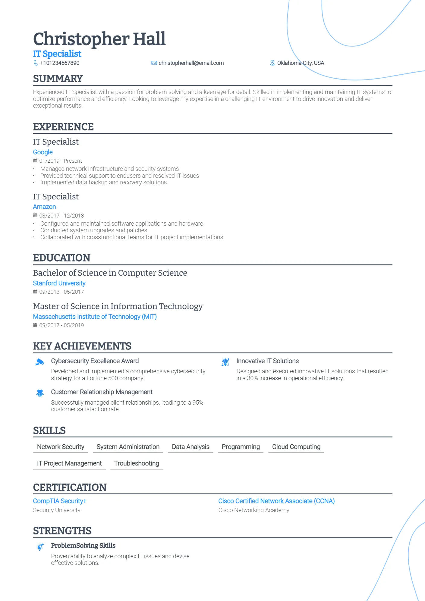 Creative Resume Template