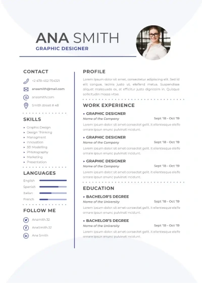 Resume example