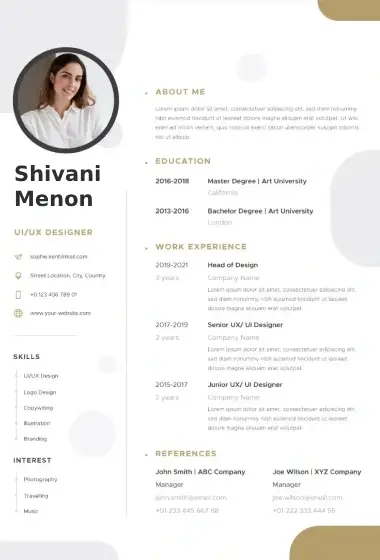 Resume example