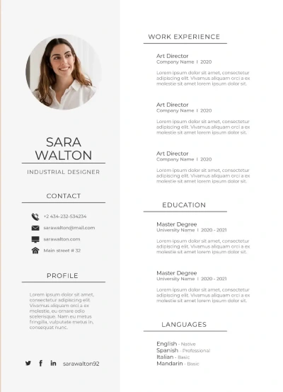 Resume example