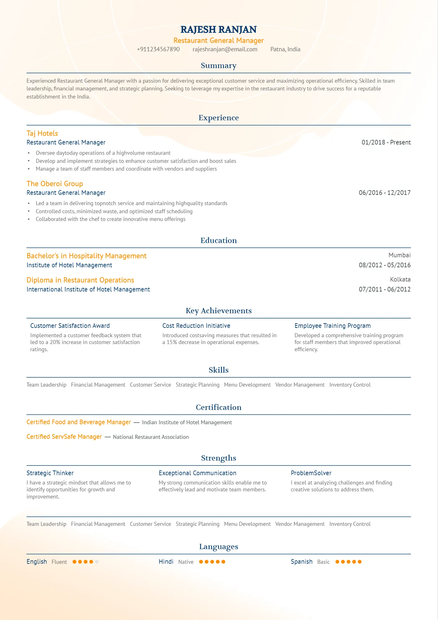 Creative Resume Template