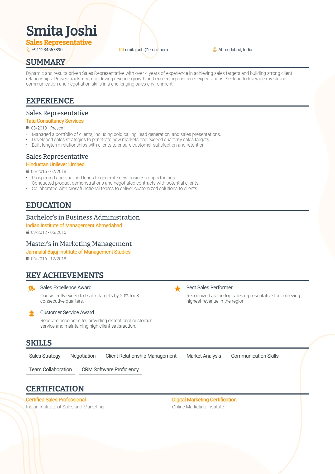 Creative Resume Template