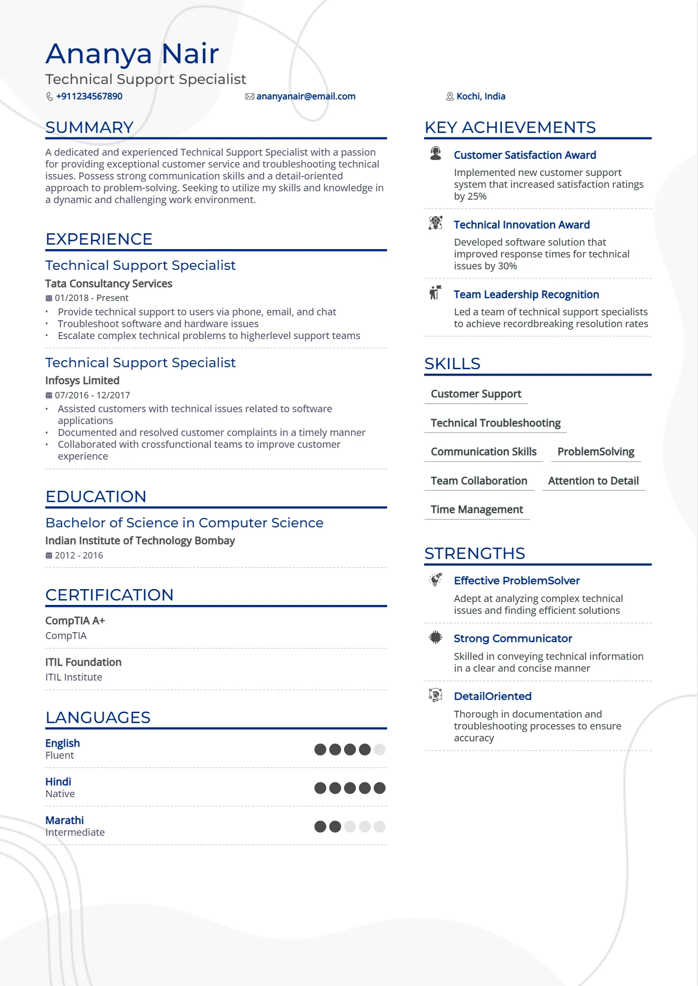 Creative Resume Template